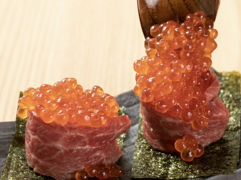 ニクラつつみ肉寿司