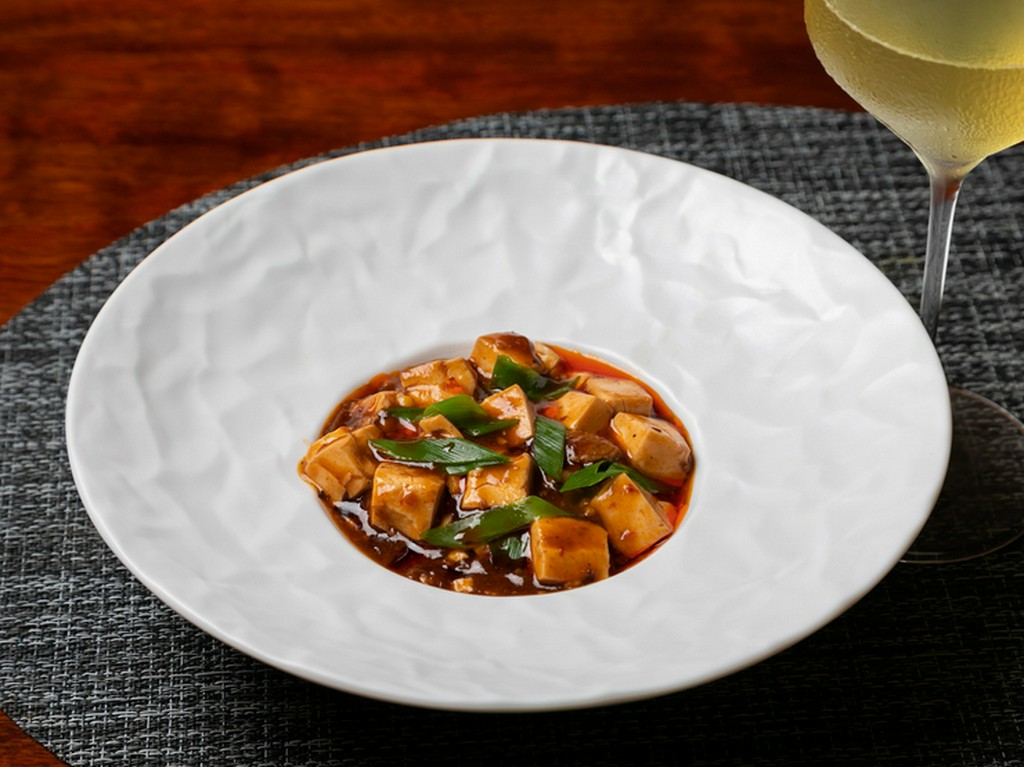 京の食材を使った『シェフのこだわり「京」を結ぶ麻婆豆腐』