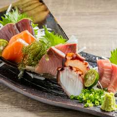 新鮮なものを、新鮮な状態でそのまま提供『本日のお刺身盛り合わせ（2人前）』