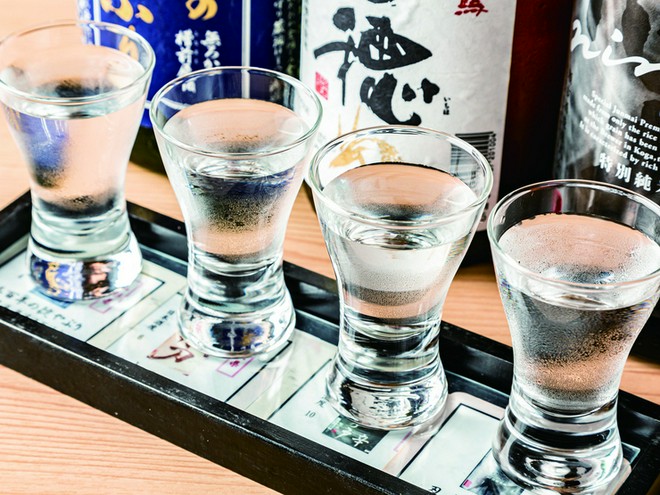 日本酒にこだわっている