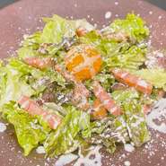 Spanish mushroom&bacon salad