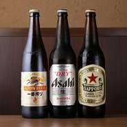 ・アサヒスーパードライ
・キリン一番搾り
・サッポロラガー赤星