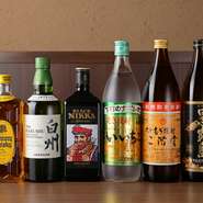 飲み方のリクエストなどお気軽にお声かけください。