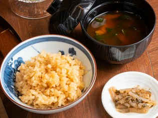 だしを味わう贅沢メシ『茶飯』