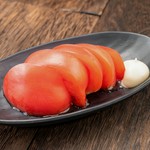 シンプルな冷やしトマト！