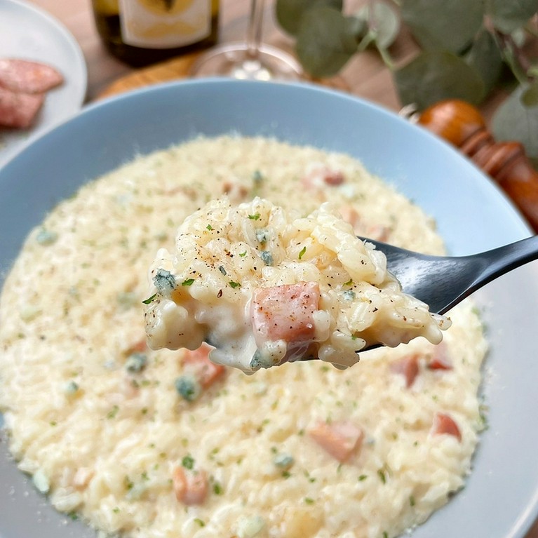 ポルチーニ茸クリームリゾット