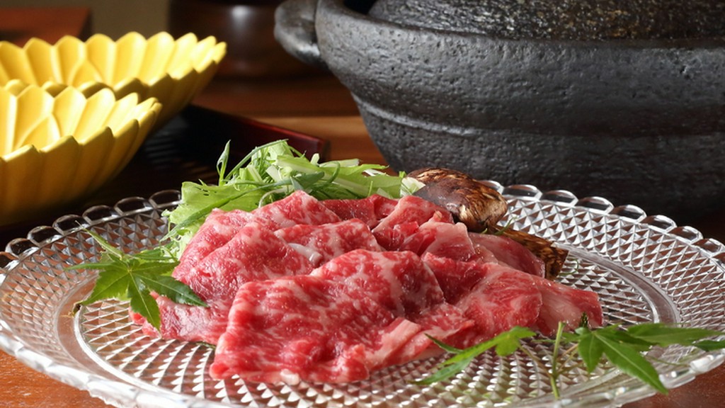 和牛のやわらかな口当たりが堪能できる『しゃぶしゃぶ』