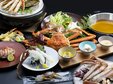 タグ付き松葉蟹フルコース大サイズ（1.0㎏前後）