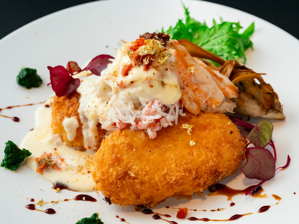 蟹の濃厚クリームコロッケ