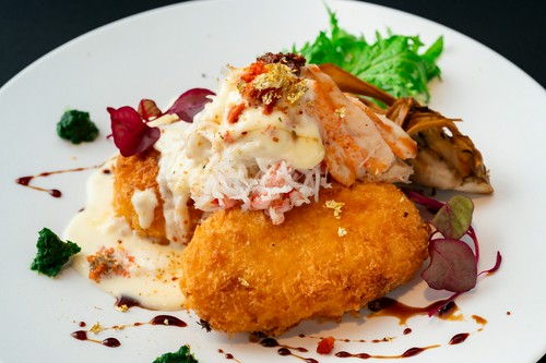 蟹の濃厚クリームコロッケ