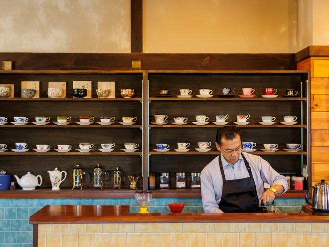 食器・内装にこだわっている