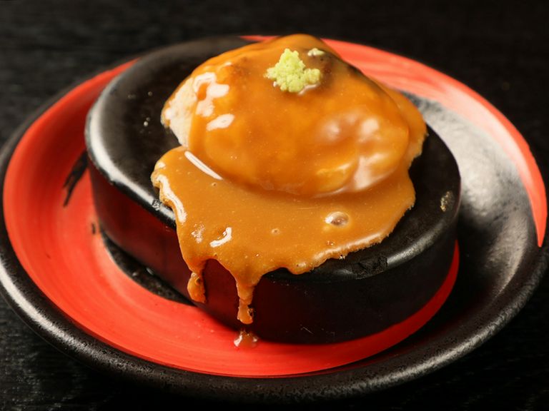 外はカリッと、中はもっちり『焼き胡麻豆腐』