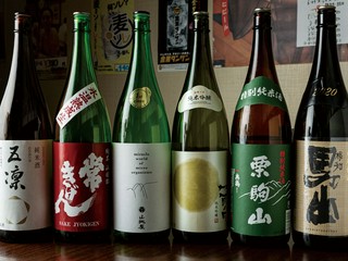 全国各地から取り揃え！季節の日本酒