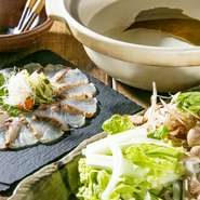 各種宴会や女子会にも最適。新鮮な旬の食材を堪能する宴