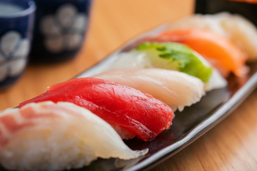 玄界灘の海の幸をはじめ、旬の食材を使った料理が魅力