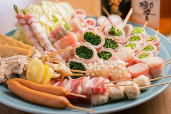 豊富な種類から選べる楽しさ『焼き鳥各種』