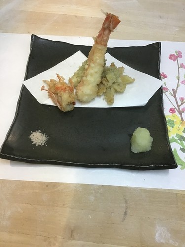 『季節のおまかせセット』天ぷら