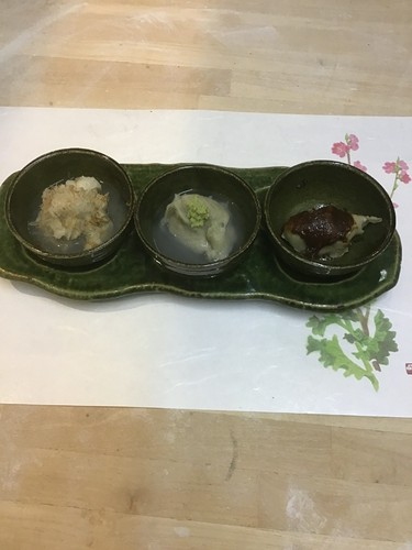 『季節のおまかせセット』そばがき