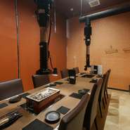 【テーブル席完全個室:8名様×1室】記念日・誕生日のお祝いやご家族でのお食事などに◎