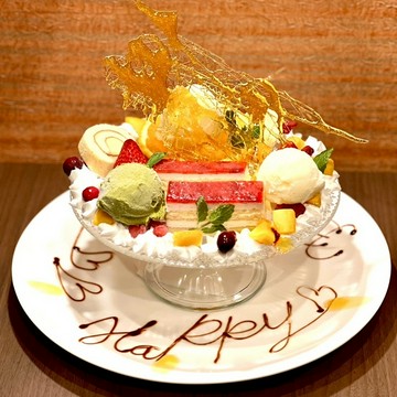 記念日やお誕生日に！黒毛和牛シャトーブリアン＋デザートプレート