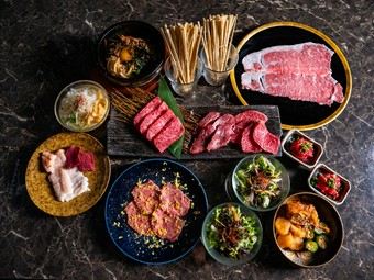 JUMP名物”藁焼肉”が堪能できる王道コースです