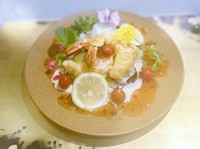 ・こだわりハンバーグ：1380円
・麦酒(ビール)牛ローストビーフ：1680円
・ぷりぷり♪BIG 海老まよ(2尾)：1380円