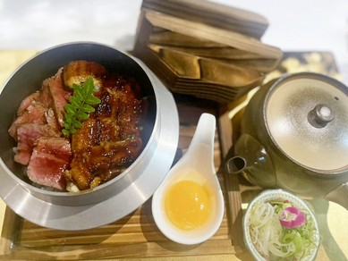 【７月は土曜の丑の日】鰻と牛のひつまぶし