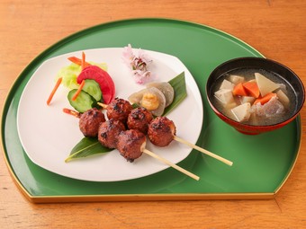 お店のこだわりを一度に楽しめる『五平餅定食』