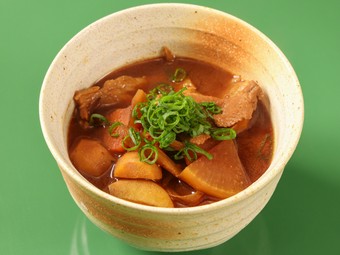 食べ応えたっぷり『猪汁』