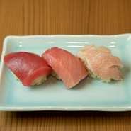 （本マグロ大トロ・中トロ・赤身）
