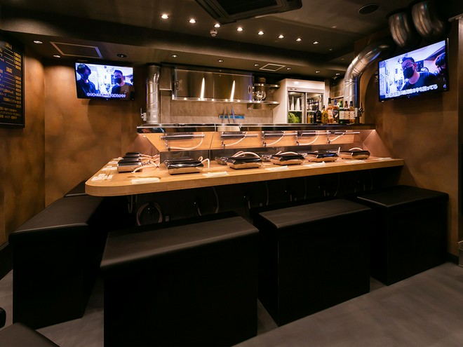 カウンター席がある