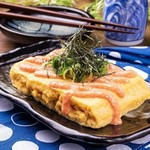 だし巻き（ネギ・明太マヨ・たこ焼き風）
