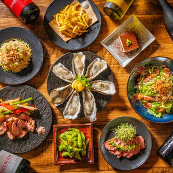 〈3h飲み放題付〉日〜木の"ベーシック"ビストロコース