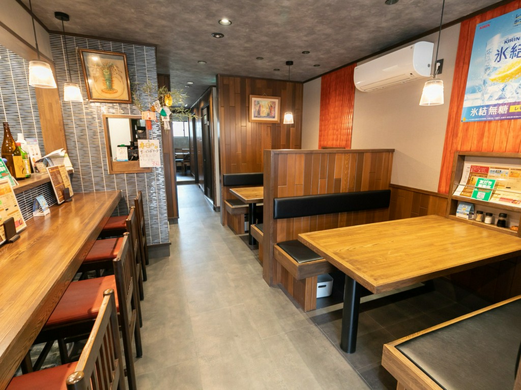 一人での来店も大歓迎。仕事帰りのちょっと一杯にも利用可能