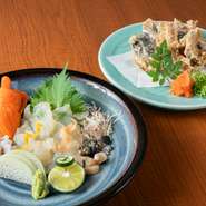 店名に由来した、おこぜ庵自慢の逸品です。