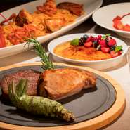 豚バラのポルケッタマスタードソース