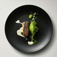 鮮魚のソテー白ワインのソース