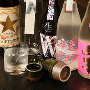 料理も日本酒も日々変わるのが【創作割烹　さえき】の特徴です。その日のオススメ食材を使用した創作料理と、季節の趣向を取り入れた日本酒は一期一会。ワンランク上のひとときを過ごせます。