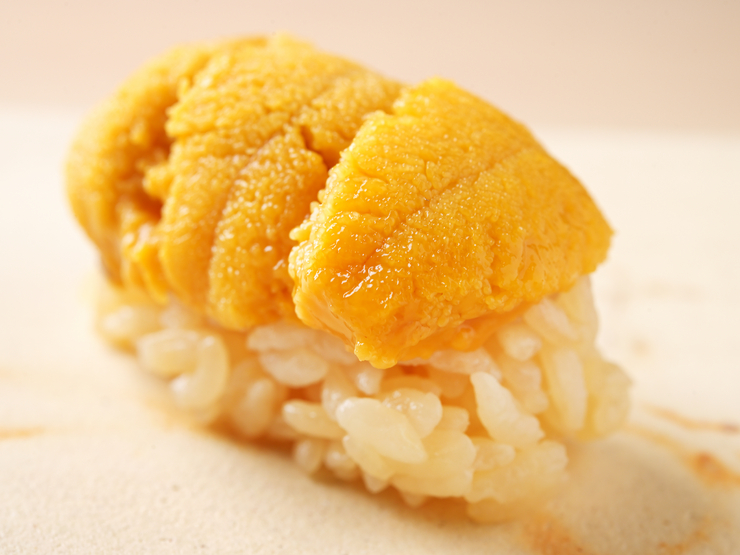 [Omakase Course] Daito Sushi, 12 pieces of nigiri sushi with sea urchin