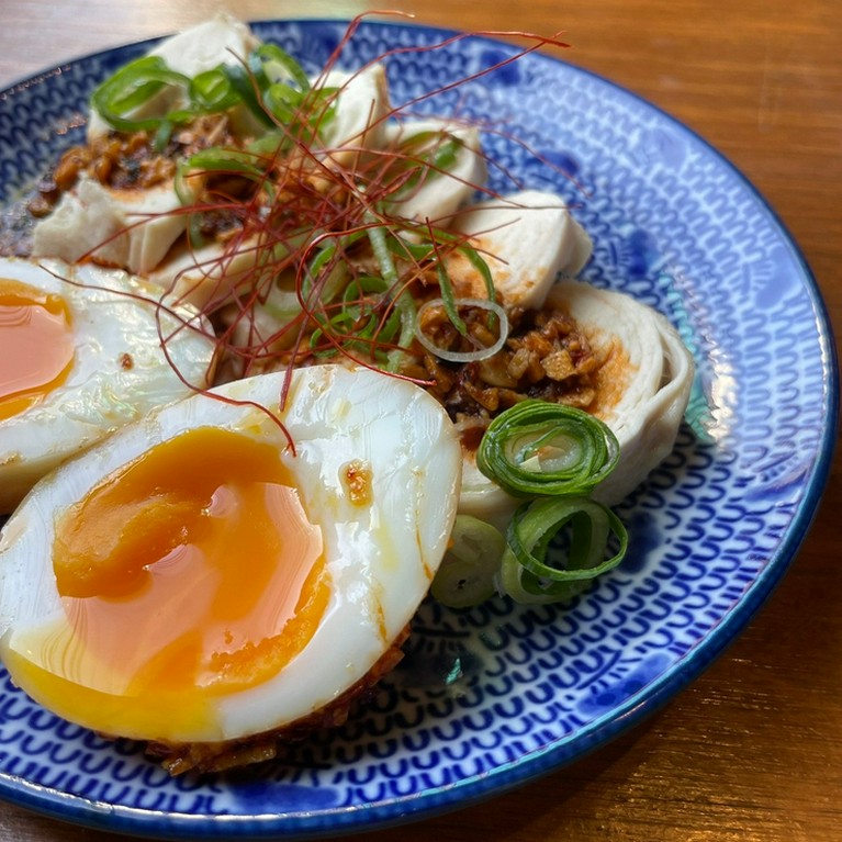 よだれ鶏親子