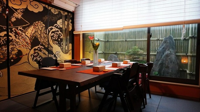 少人数で予約できる個室がある