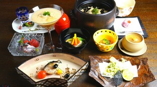 その後は、結縁の創作料理をごゆるりとご堪能ください♪