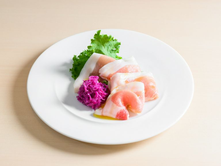 肉の旨みがほどける『せたなの若松ポークマンで作る自家製生ハム』