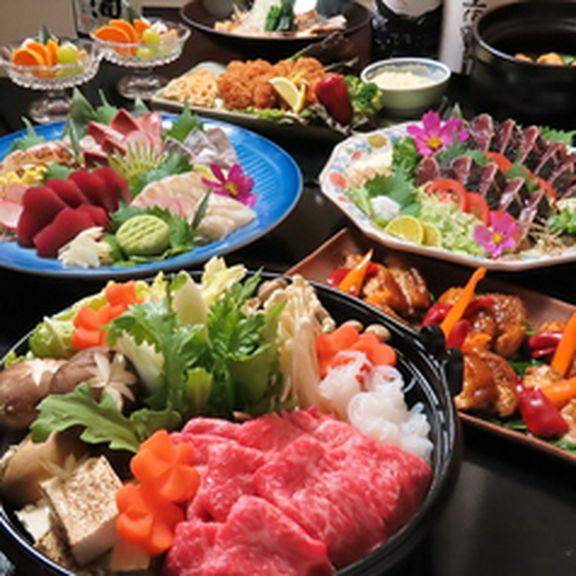 忘新年会にもオススメ!! 個室完備!! 各種ご宴会にもオススメ!!豪華!!魁のご宴会コース!! 5000円〜