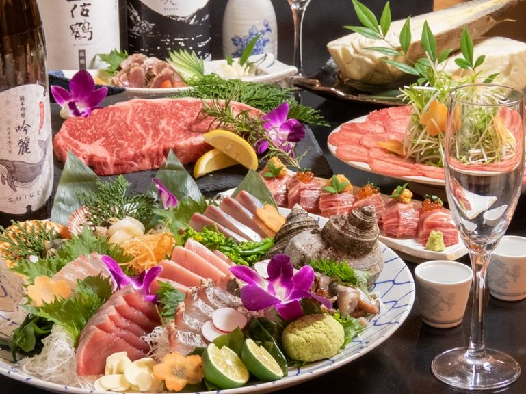 個室完備!! 各種ご宴会にもオススメ!!豪華!!魁のご宴会コース!! 5000円〜