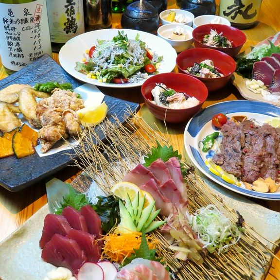 個室完備!! 各種ご宴会にもオススメ!!豪華!!魁のご宴会コース!! 5000円〜