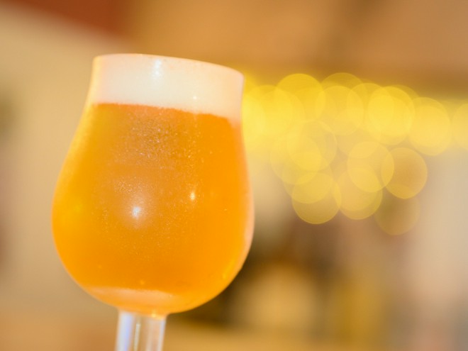 ビールにこだわっている