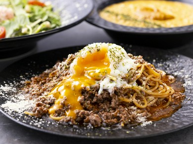 温玉のせ能登牛のボロネーゼ