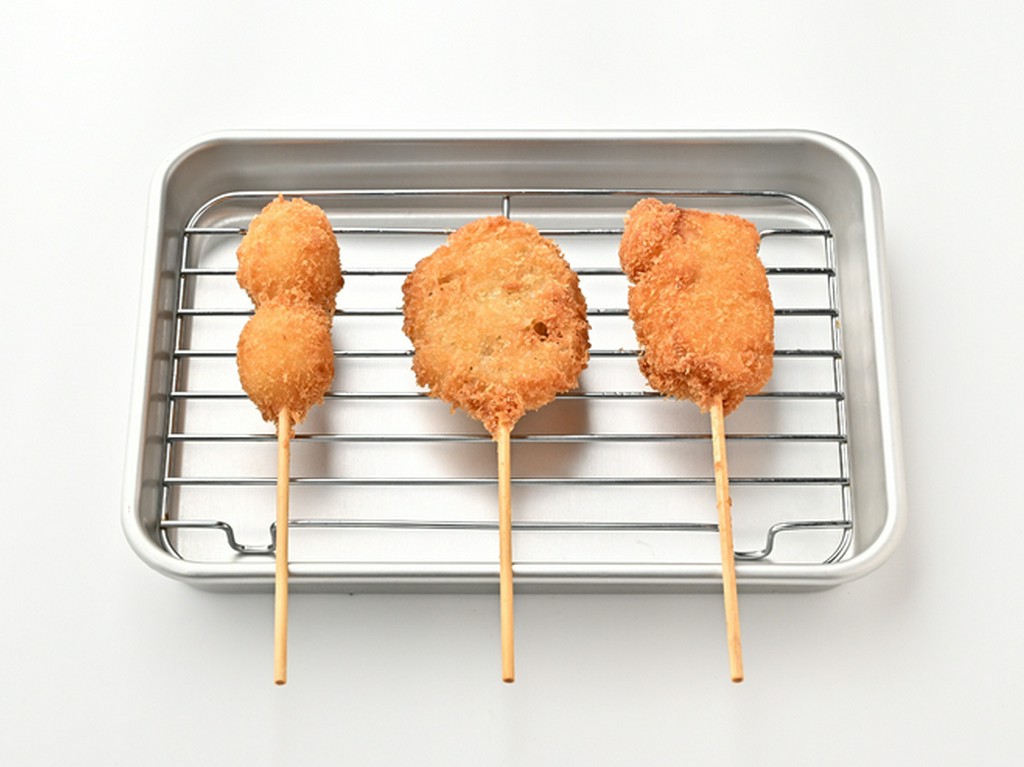 揚げたてサクサク！大阪名物串カツ