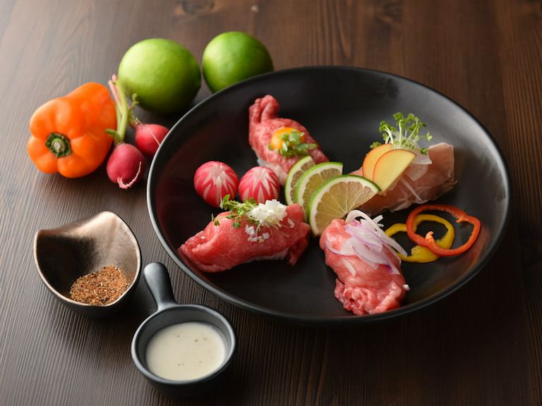 SNSで話題！あの肉寿司が食べ放題